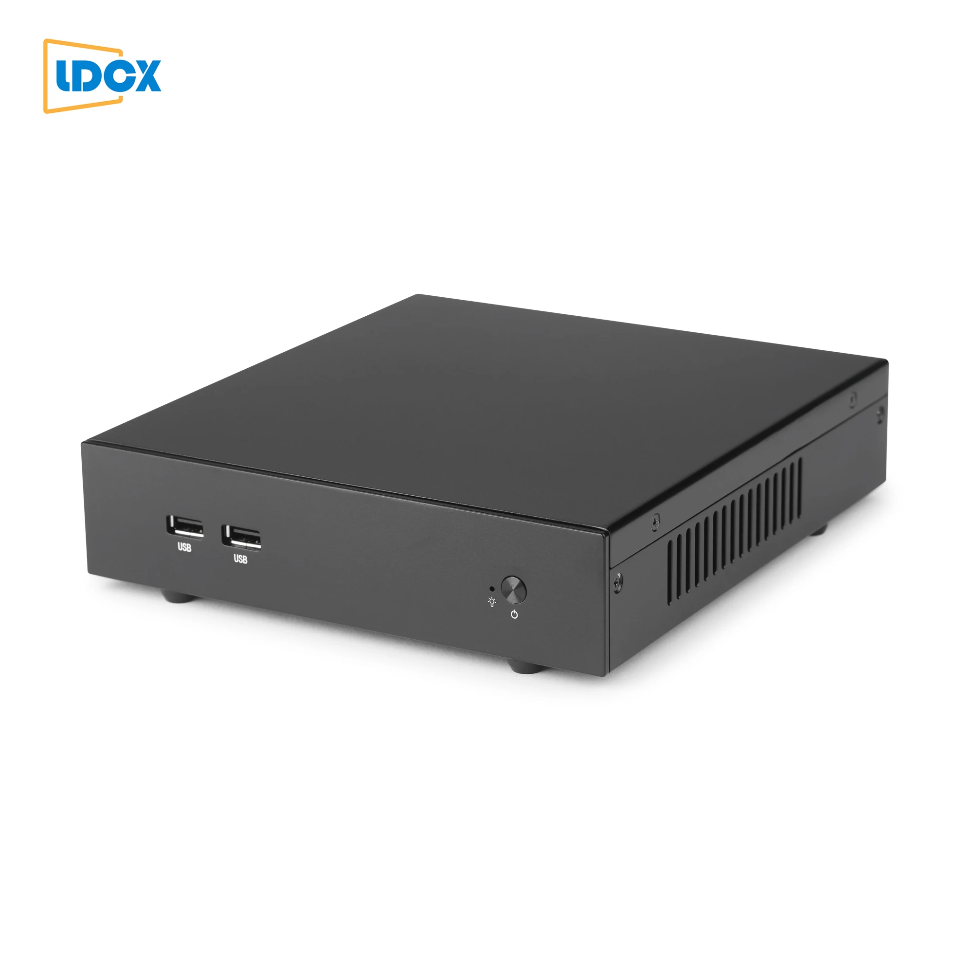 
LDCX Core I5 7200U all aluminum ultra thin 2*ddr4 2LAN Dual core mini PC 