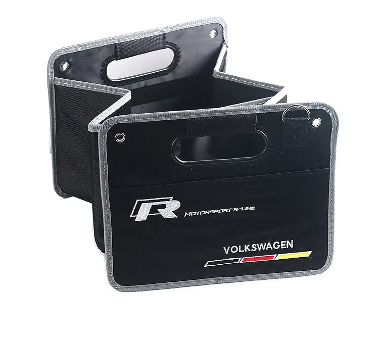 Складной автомобильный органайзер для багажника с тремя отделениями с логотипом для внедорожников и автомобилей