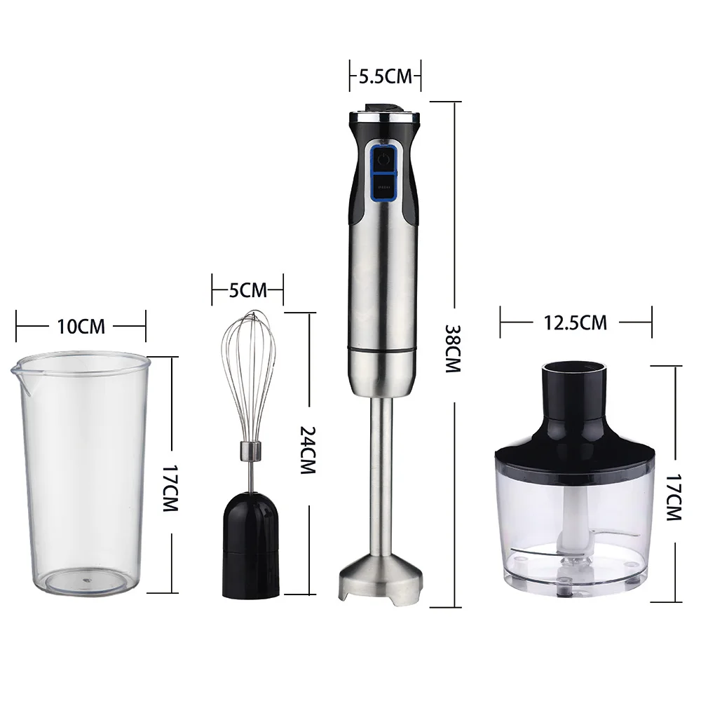Easy Portable Electric Immersion With DC Motor for Kitchen Hand Blender set
