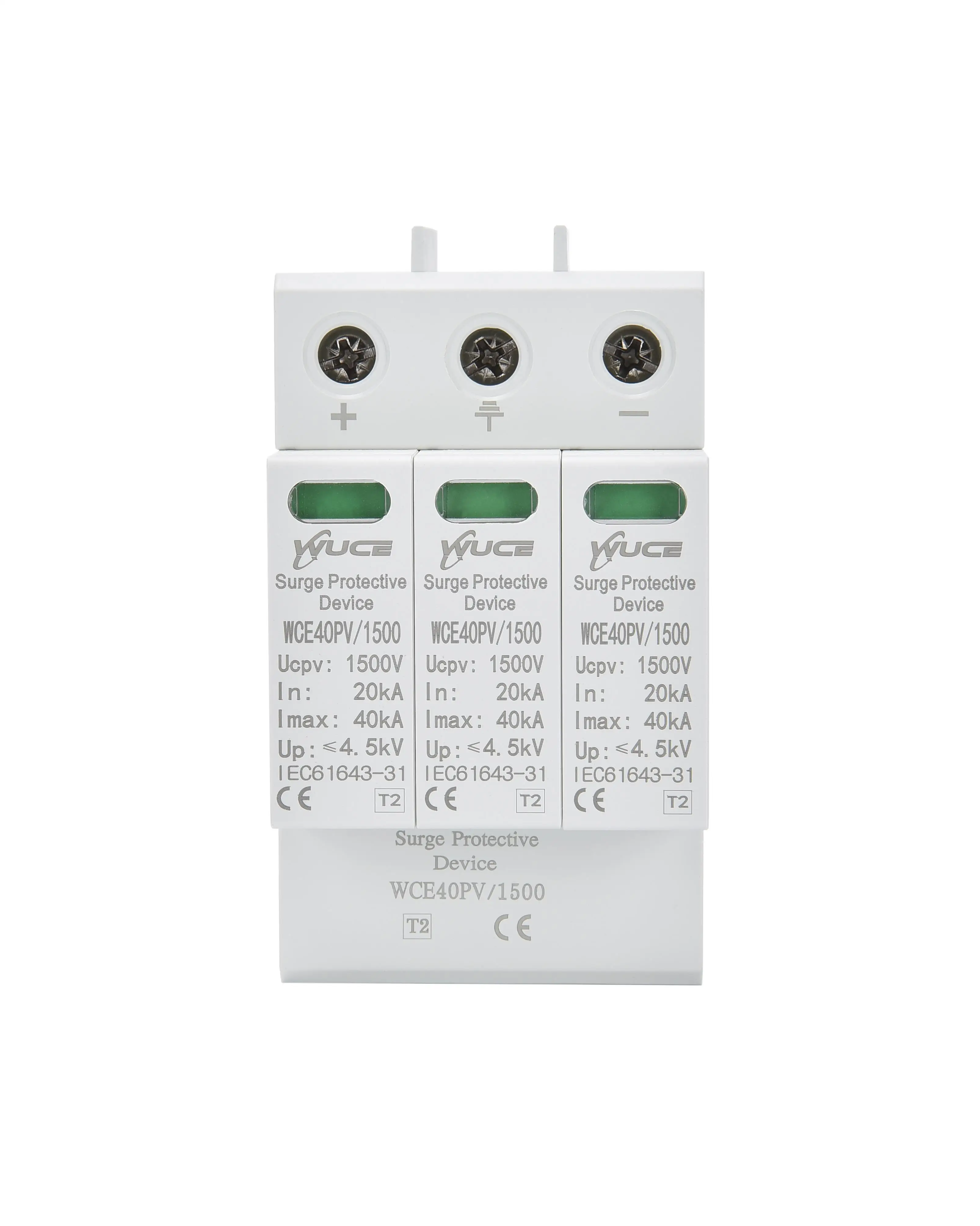 PV1200V-3P lightning surge protector solar surge protective device dc spd surge protective device
