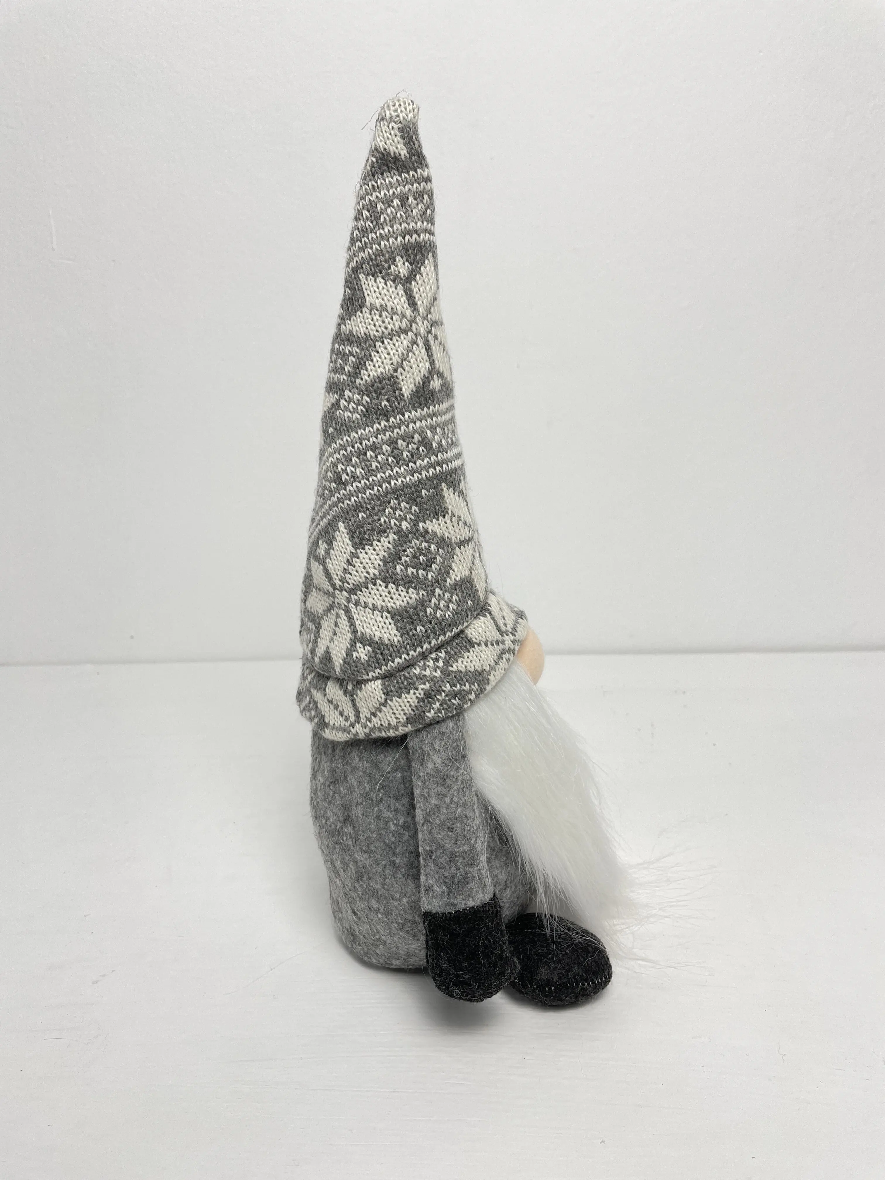 Plush Christmas Gnome with LED Light Handmade Swedish Tomte Gnomes Decorations Santa Elf Table Ornaments For Holiday Decor Gift