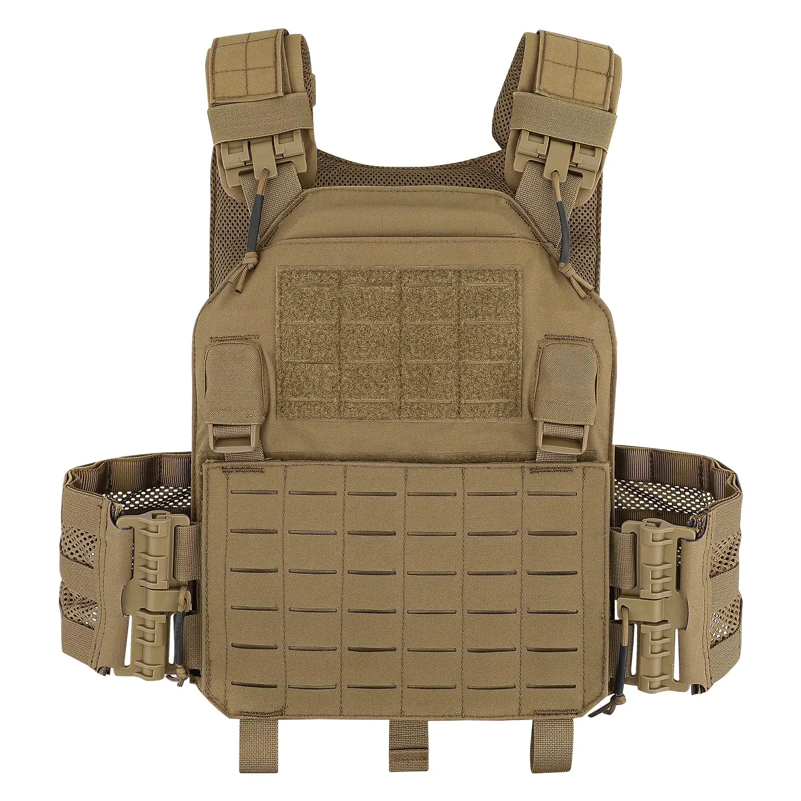 6000D nylon tactical vests light weight tactical armor vest with molle system in multi colors vest plate carrier