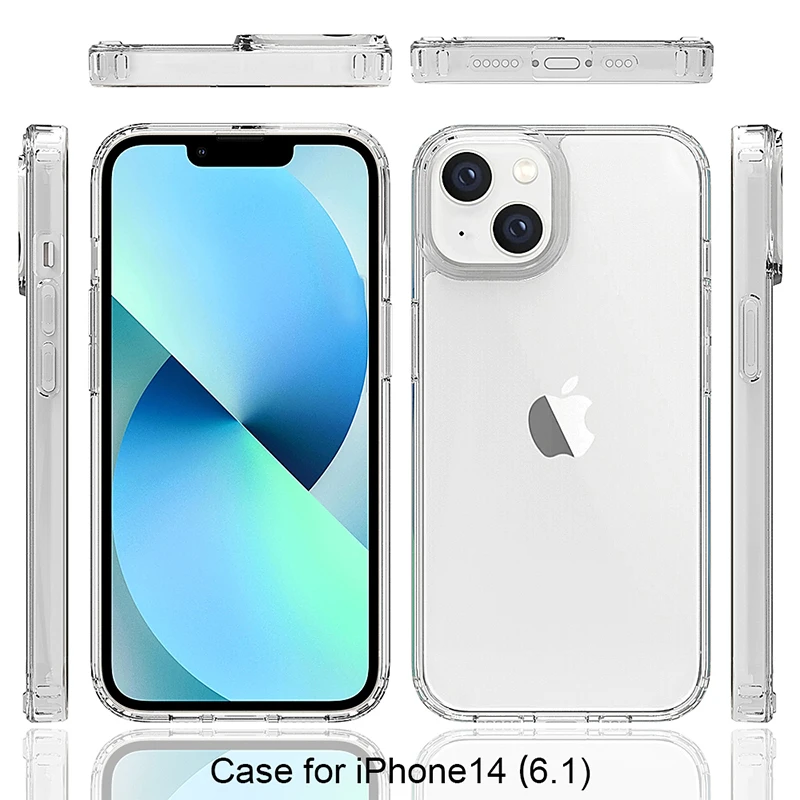 Анти-желтый Bayer Чехол для мобильного телефона Iphone 14 чехол Pro Max кастомом противоударный