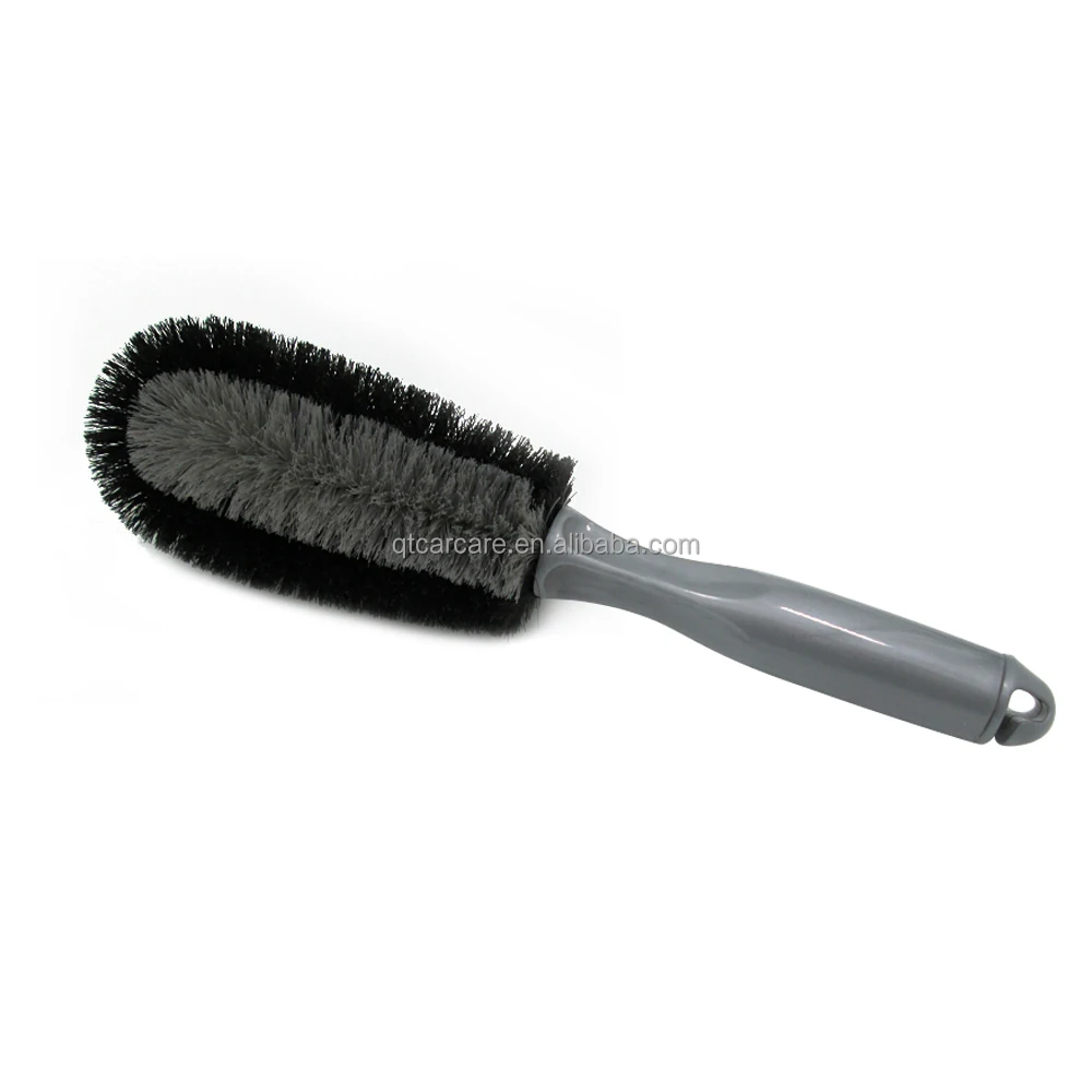 Tire Brush Double Loop Car Wash Van Car Wheel Tire Cleaning Scrubbing Tool Bristle Brush Cleaner