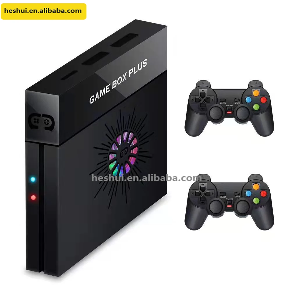 High-quality X6 Super Game Box Plus 4K HD Output TV Retro Video Game Console  64GB/ 128GB Gamebox Video Game Console For PSP