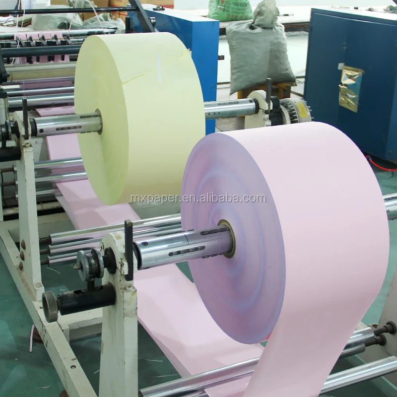 Thermal paper roll manufacturer hot sale 48g 55g 65g 70g office printing paper 844x6000m large roll thermal paper