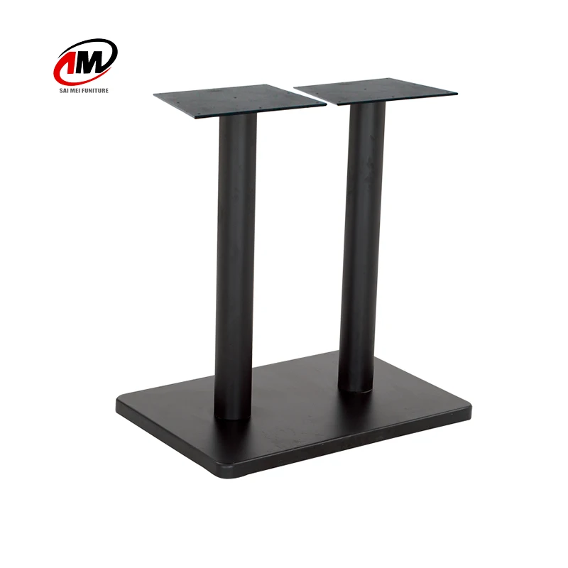 Restaurant iron table legs support metal steel cover dining table base