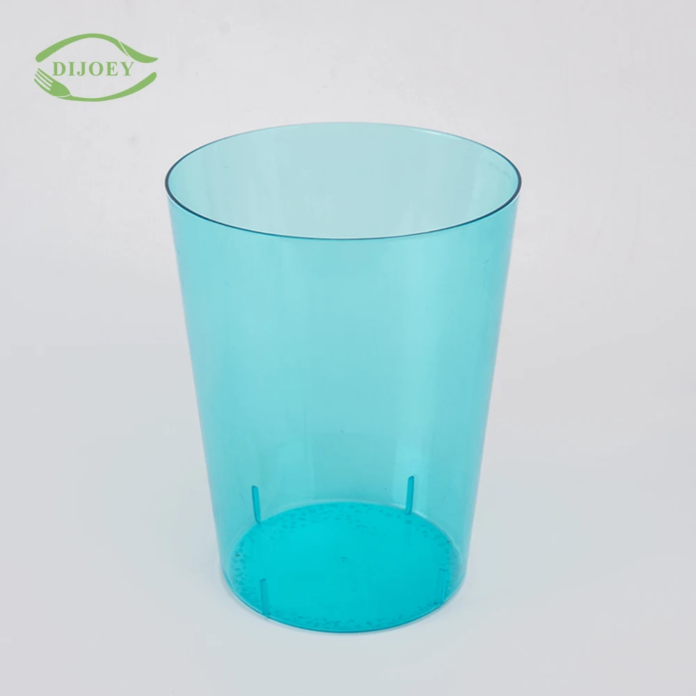 Disposable tableware manufacture champagne custom plastic ice bucket