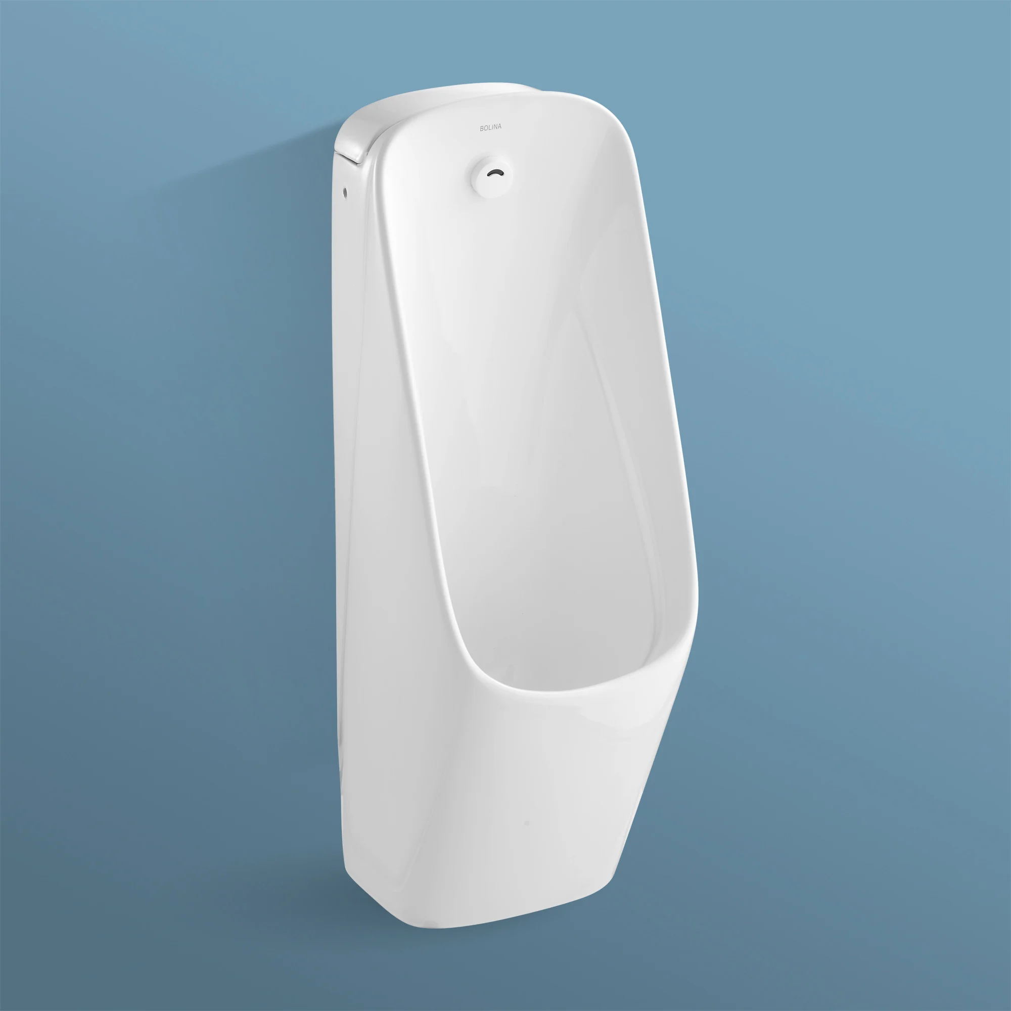 Bolina Hot sales U1190 upgraded white ceramic wall mounted water saving sensor urinal