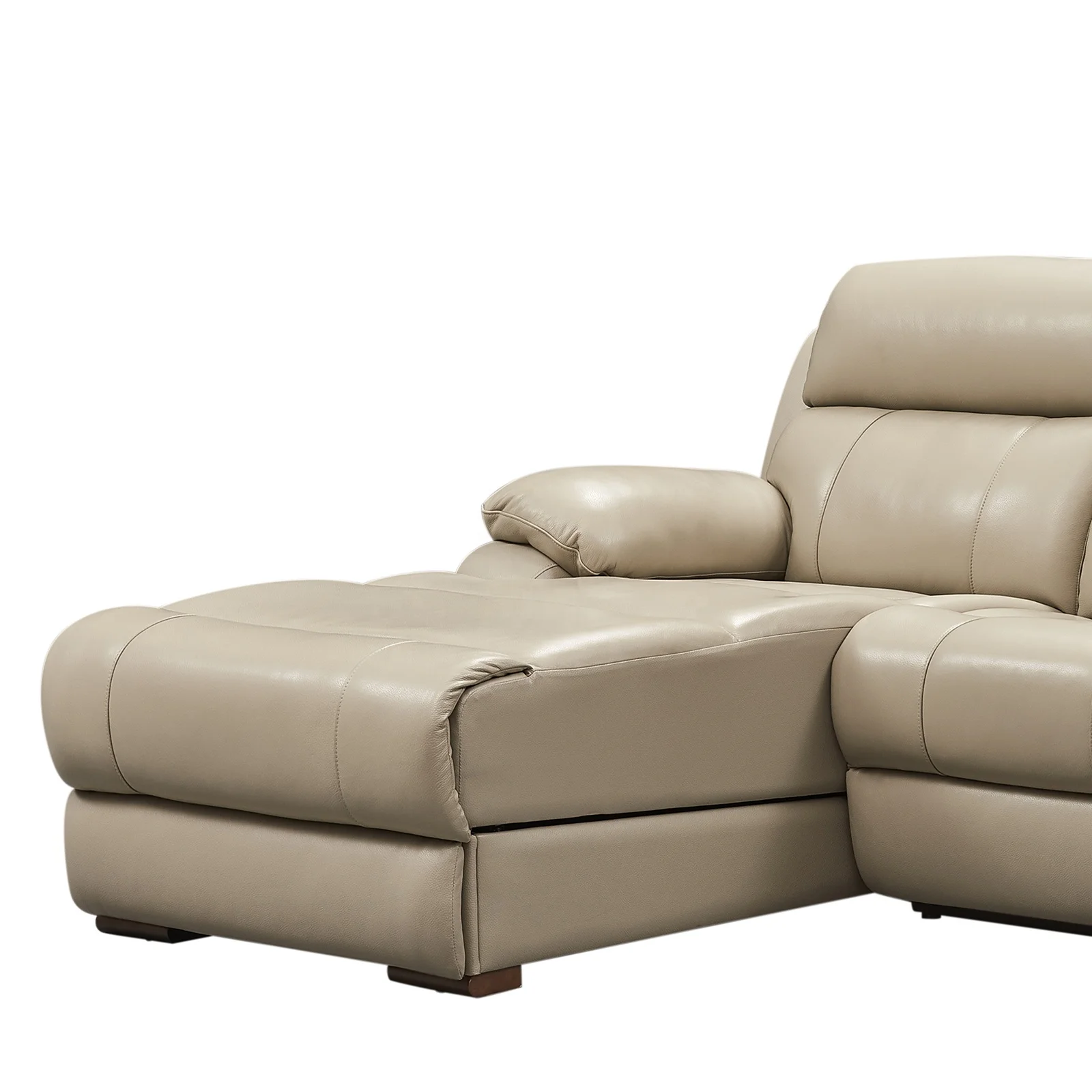 BFP Home Living Room Leather Recliner Sofa Set Furniture Fabric Luxury Lounge Sofa Multifunction Reclining Sofa Set