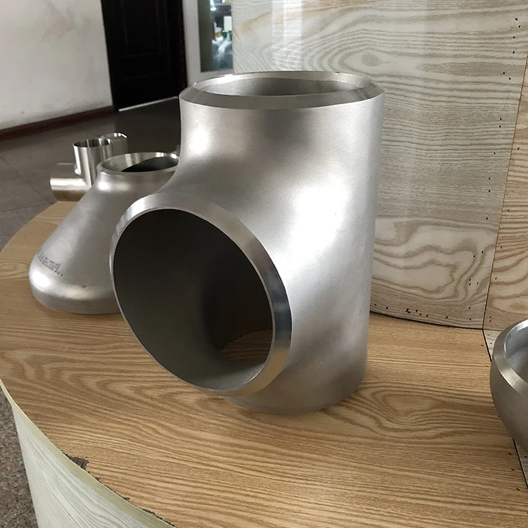 China Factory 304 Press Fitting Elbow Cross Stainless Steel Pipe Fittings