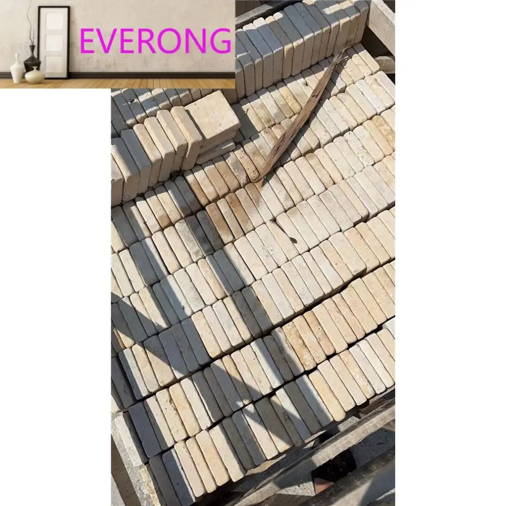 Chinese Roman beige limestone paving