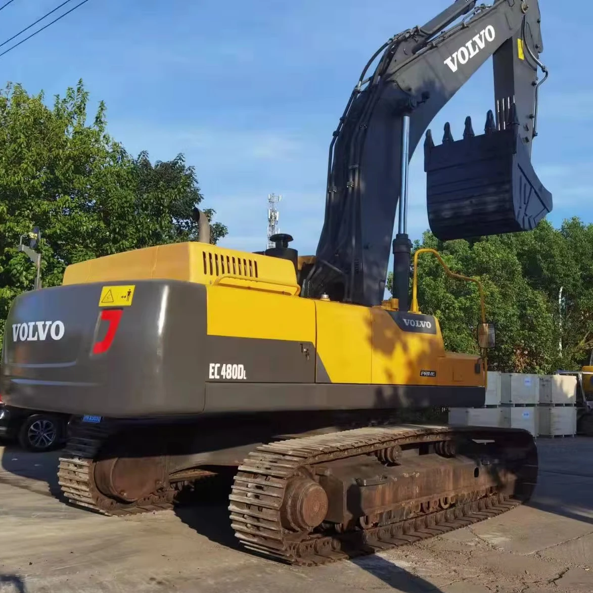 Used Volvo 480DL Excavator in low price EC480DL in superior condition welcome to ask
