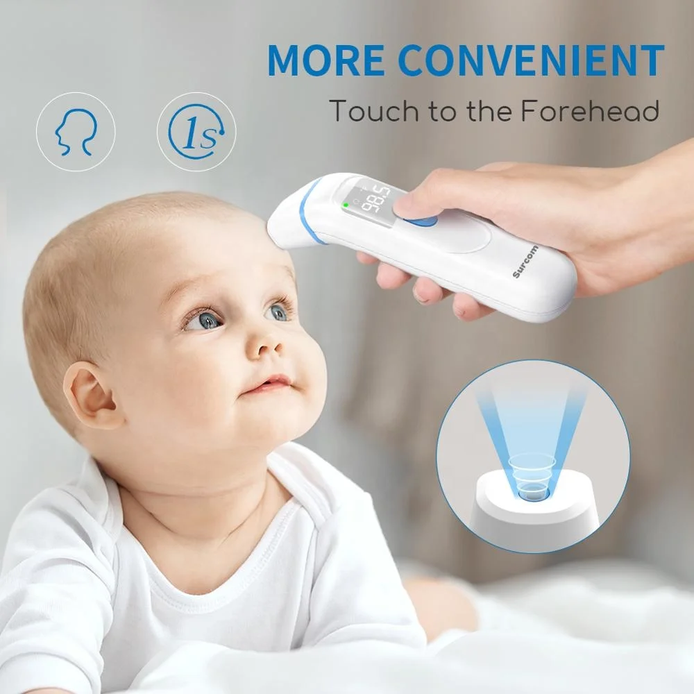 Approved new digital infrared forehead ear baby thermometer
