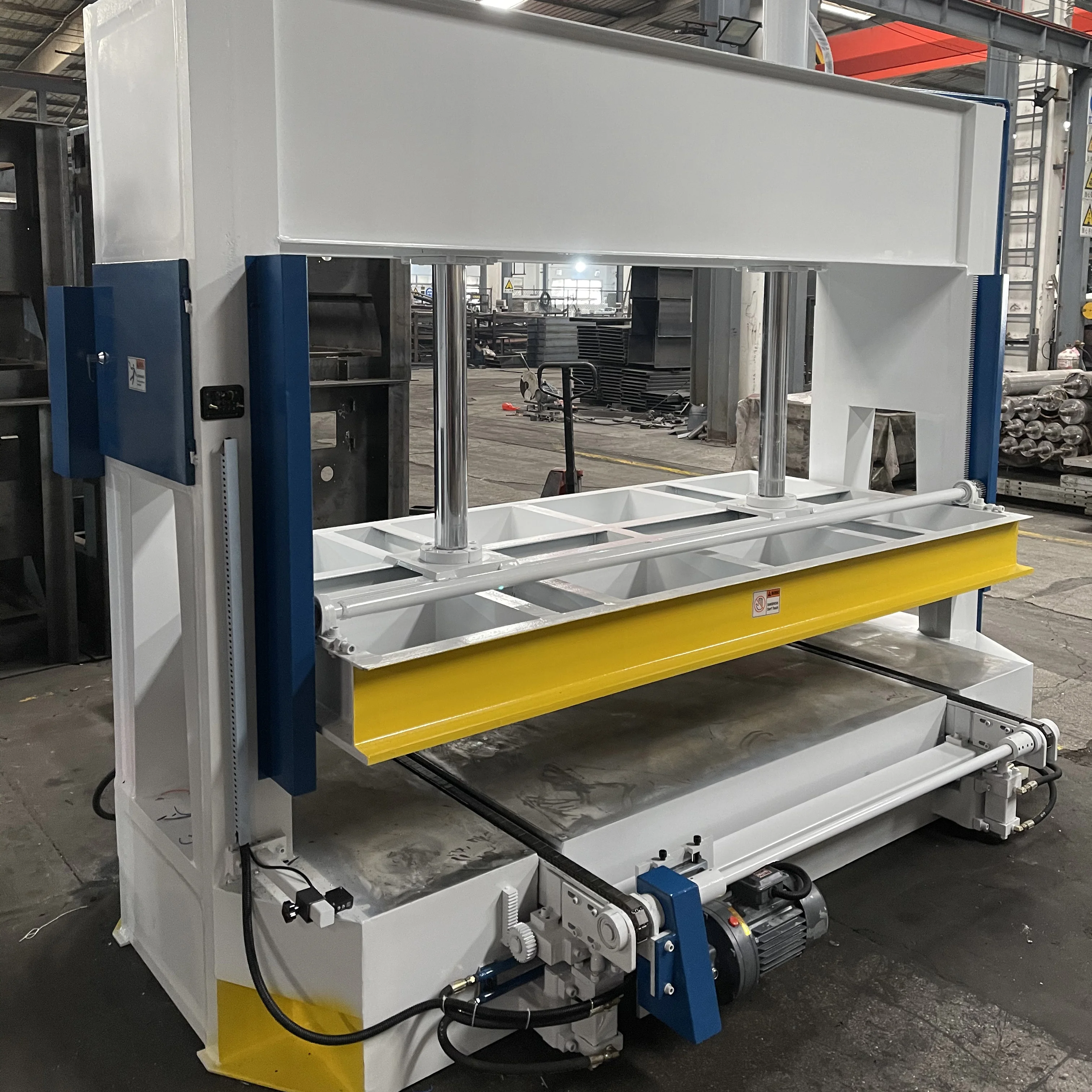 ZICAR commercial cold press machine woodworking machine high pressure 6m plywood 50t cold press machine