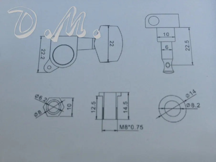Factory Direct Durable Ballad Fully Enclosed Coil Square Agate Quasi-guitar String Shaft