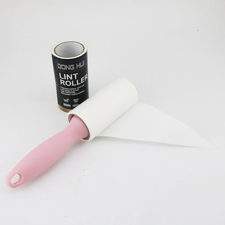 customized travel hotel dog puppy broom clean bed Hair Remover Dirt Dust Sticky 10cm 8 meter lint roller