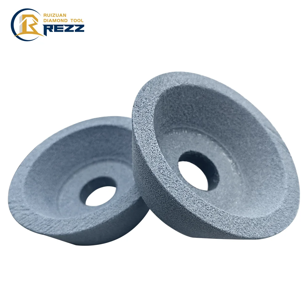 Long Lifespan SG through hole Internal grinding groove Blue grinding wheel for grinding bearing steel high speed steel
