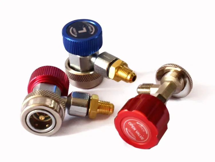 Air conditioner refrigerant filling kits R12 R134a fluoridation table Air conditioner Pressure Valve and Leakage Tool Sets