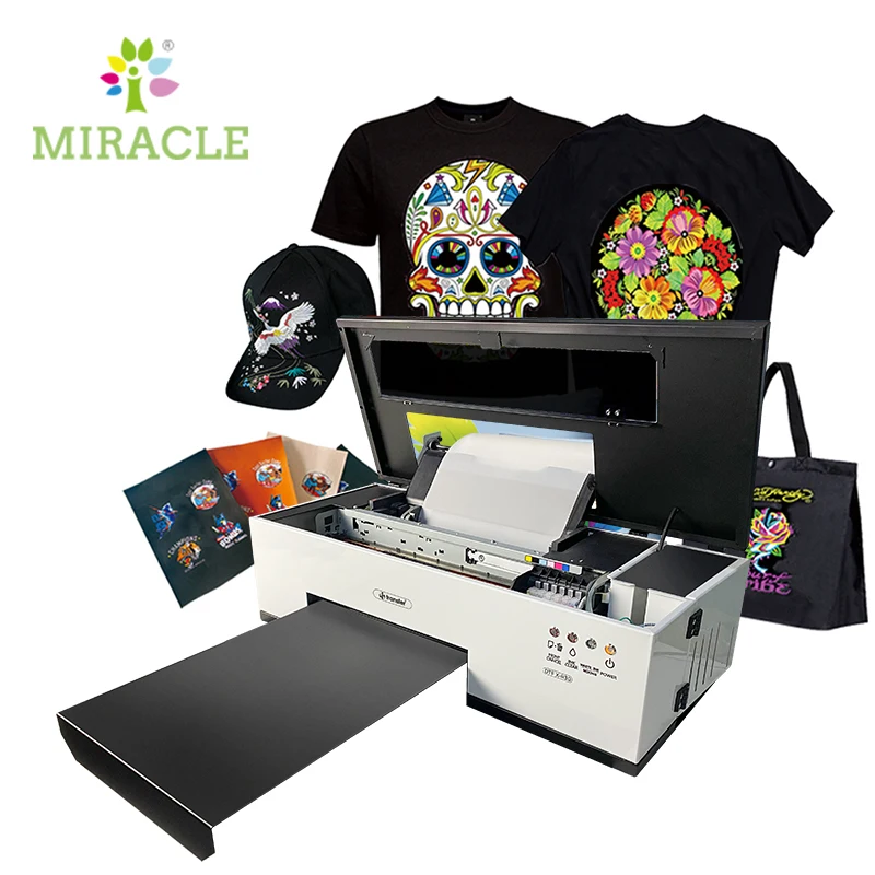 Roll to Roll DTF A3 PET Film DTF Transfer  Printer Tshirt Textiles Printing Machine DTF PET Film Ink Machine