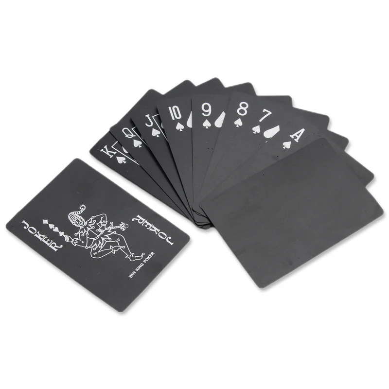 Custom Logo Branded Unique Bulk Personalised Playing cards Poker 280gsm Blue Core Paper Playing Card