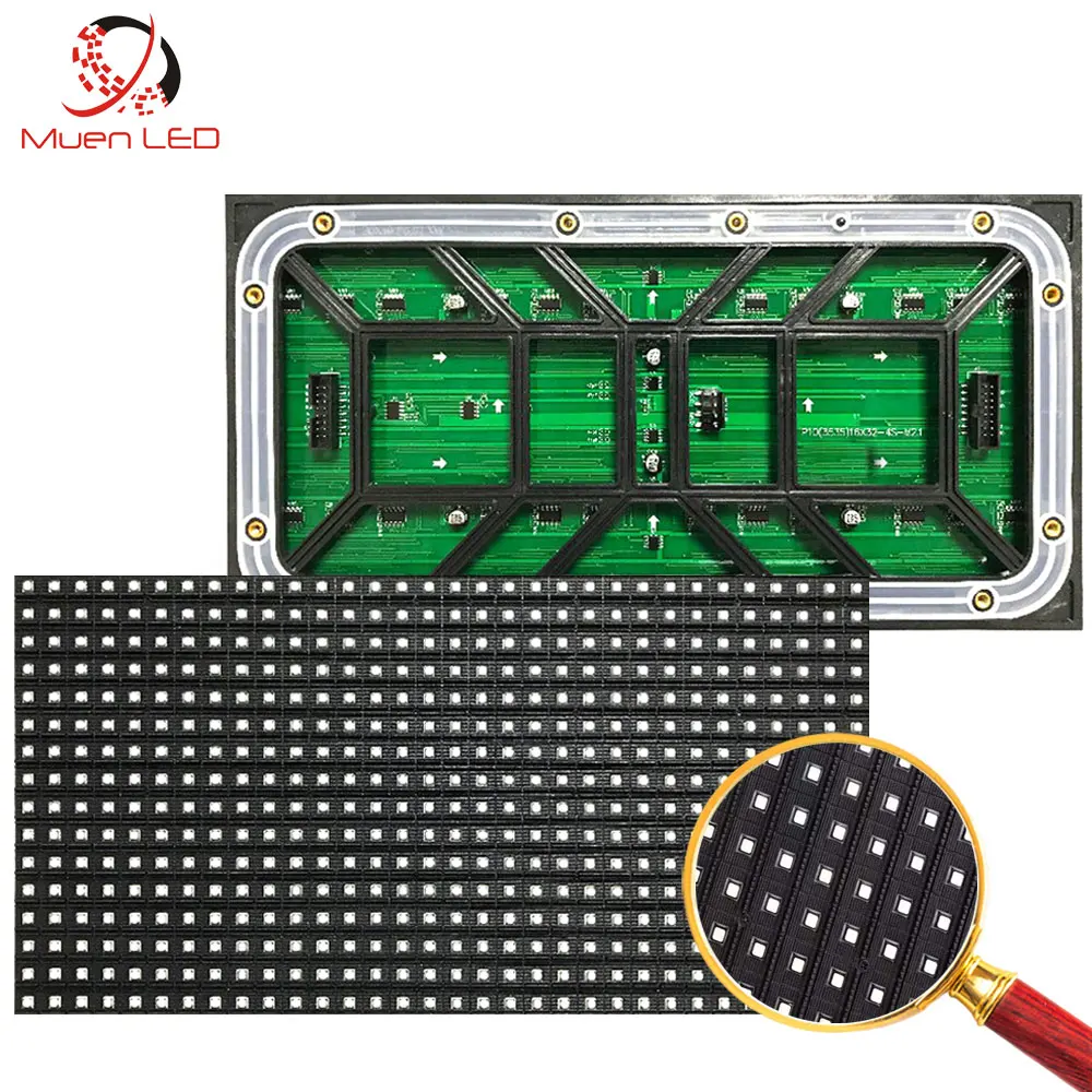 Полноцветный светодиодный модуль OFS10 RGB SMD P10 наружный самая низкая