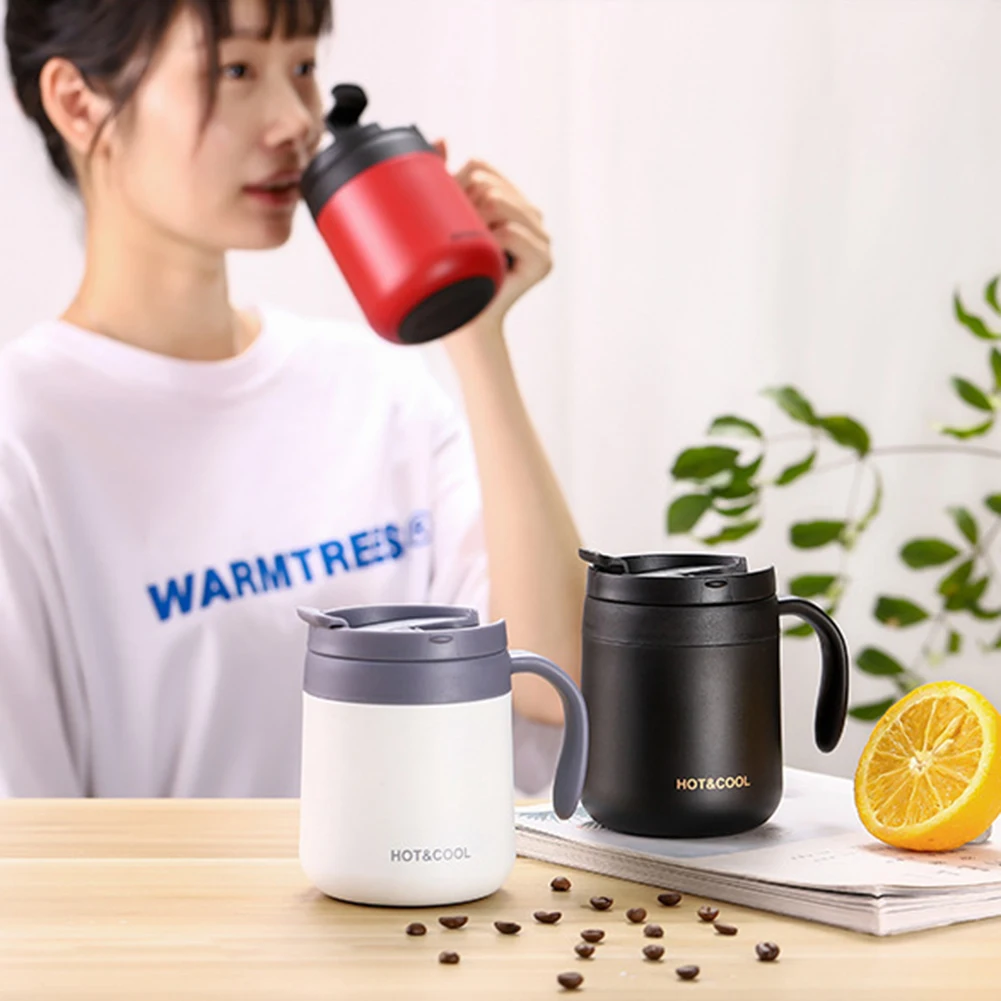 Customized Logo 350ml 500ml 12oz 16oz Stainless Steel Coffee Mug Vacuum Cup Insulated Thermos Flask Bottle