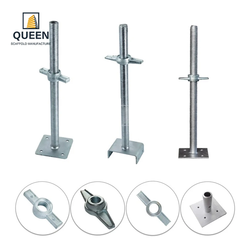 good load capacity jack base and u head adjustable screw base jack plate factory directly sale
