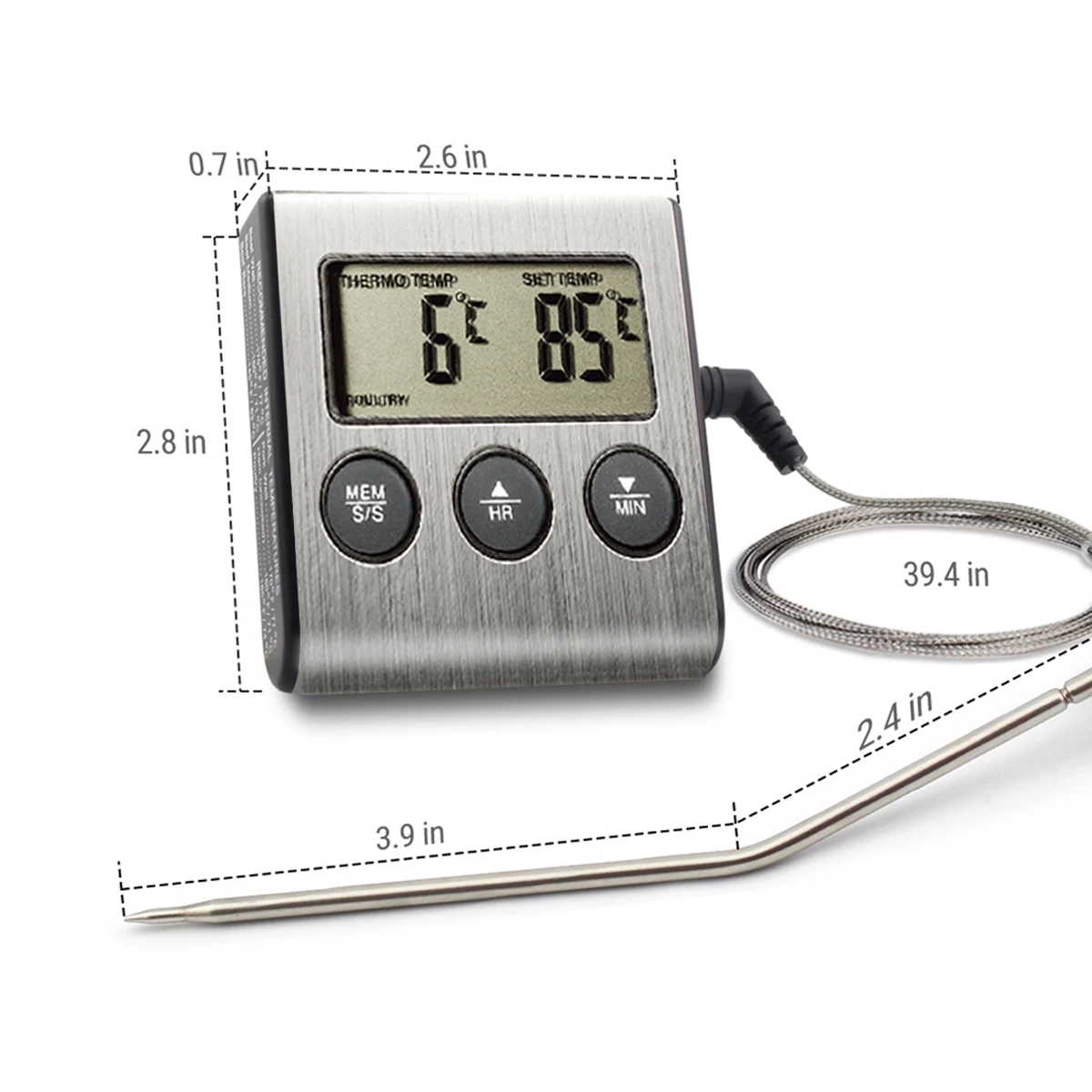 Multi functional and high-precision digital indoor maximum and minimum thermometers and hygrometers