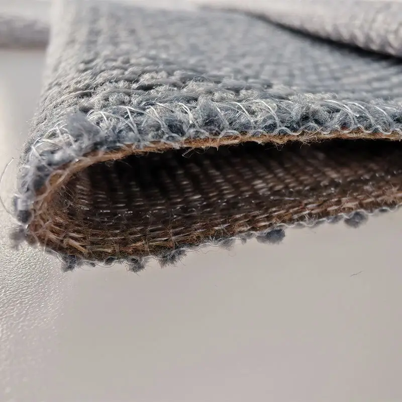 Home Upholstery South America Bedding 330gsm Pure Fake Linen Fabric For Sofa Fabric