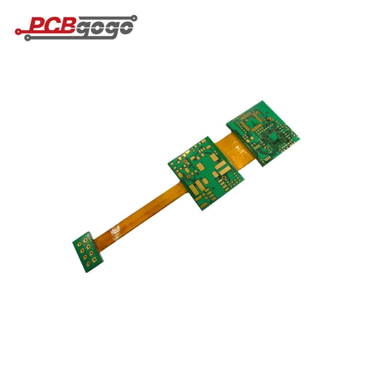 
OEM 4 Layers Rigid-flex PCB RoHS Quality 5pcs MOQ Custom Rigid Flex PCB 