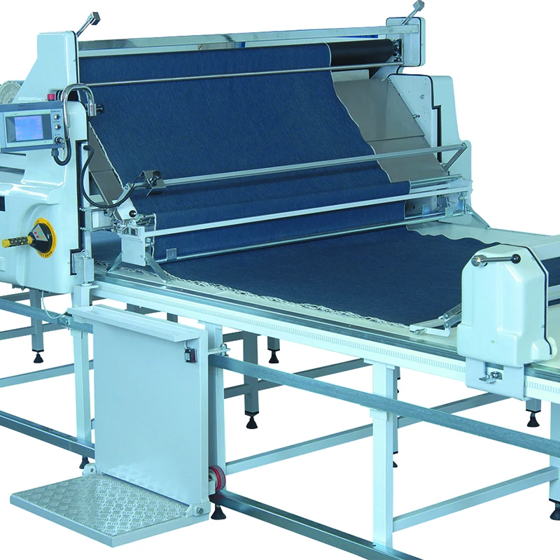 CNC bag apparel cloth 45 degree automatic industrial fabric cloth binding spreading and cutting sewing machine price