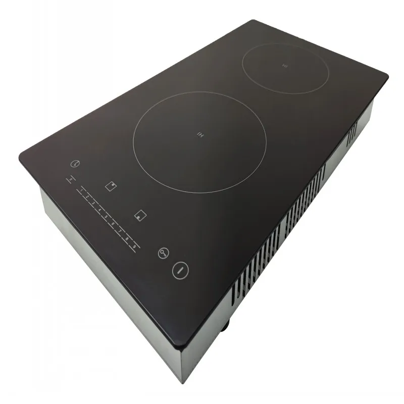 Countertop Burners 3800W Electric Two Burner induction and ceramic cooker Cooking Burner Stove Can Be Recessed In Countertop