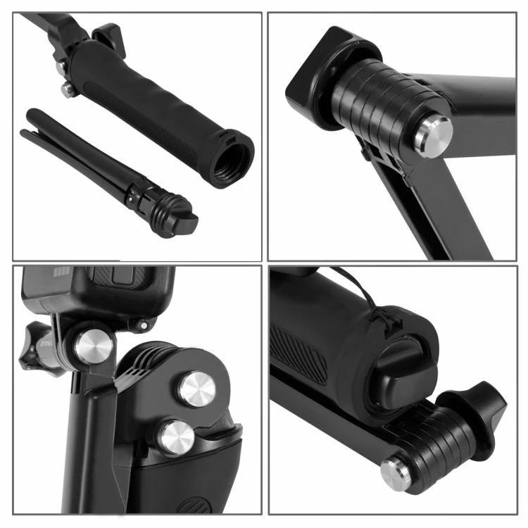 Складной штатив-монопод для селфи PULUZ 3 Way Grip аксессуары спортивной