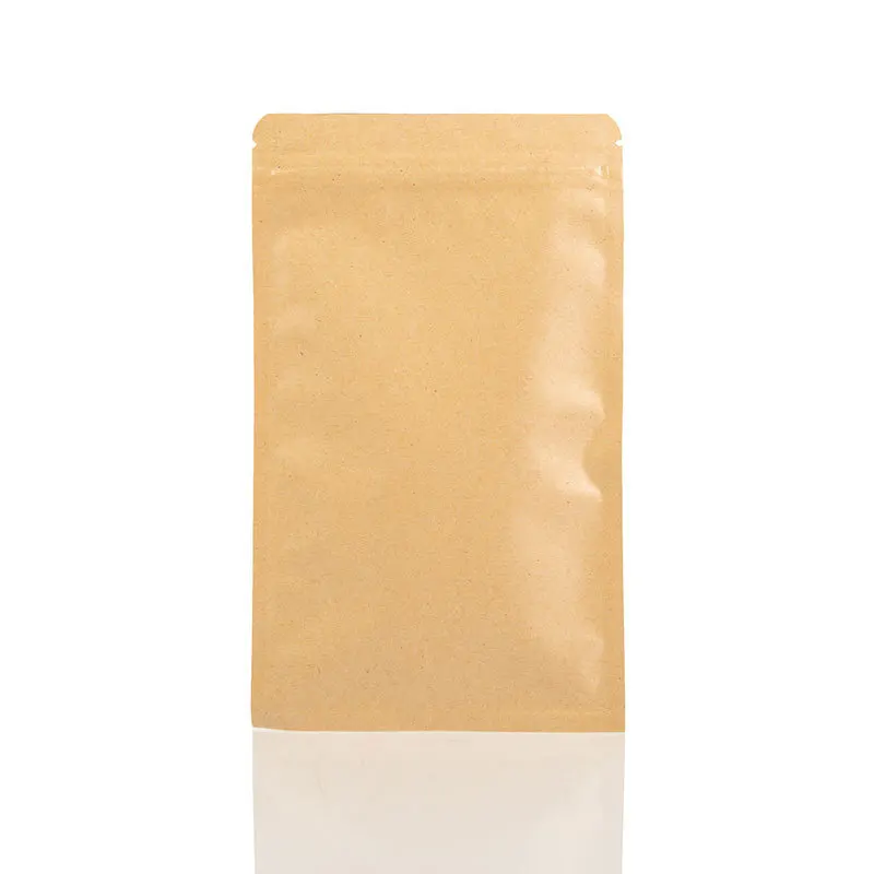 Size Design Customized Plastic Storage Aluminum Foil Mylar Ziplock Bags Stand Up Zipper Pouch