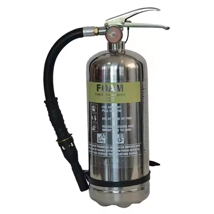 Wet Chemical Fire Extinguisher Stainless Steel Foam and Water Agent Dry Powder Type for Fire Fighting