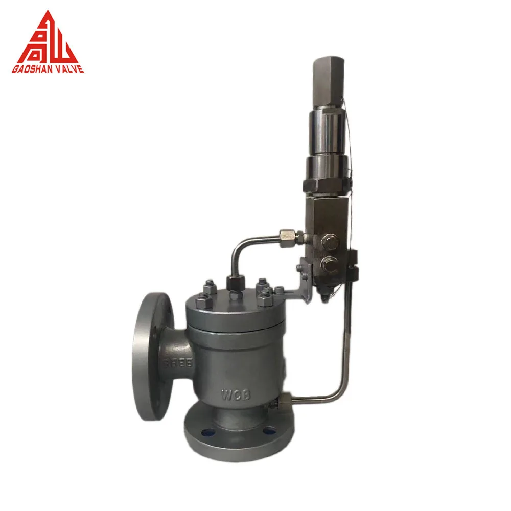 Safety Valve Carbon Steel Class 1500 1 Inch Piloted Operated Safety Relief Valve