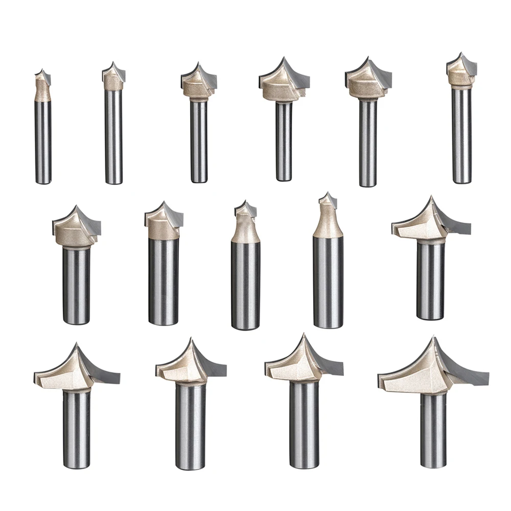 Wood Engraving Point Cutter Router Machine Tool 12mm Pcb Router Bits Drywall Carbidetipped Router Bits For Pcb