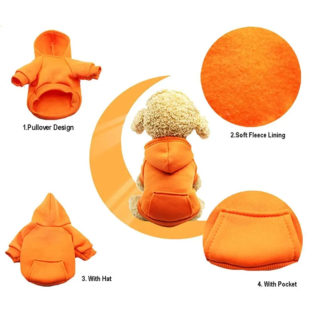 Wholesale winter pet sweater Teddy law fighting cowboy pocket hooded clothes cat and dog clothing pet clothes