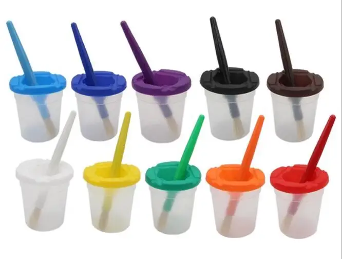 Stationery kids oil gift chalk brushes face brush watercolor painting children sets for adults acrylic paint set