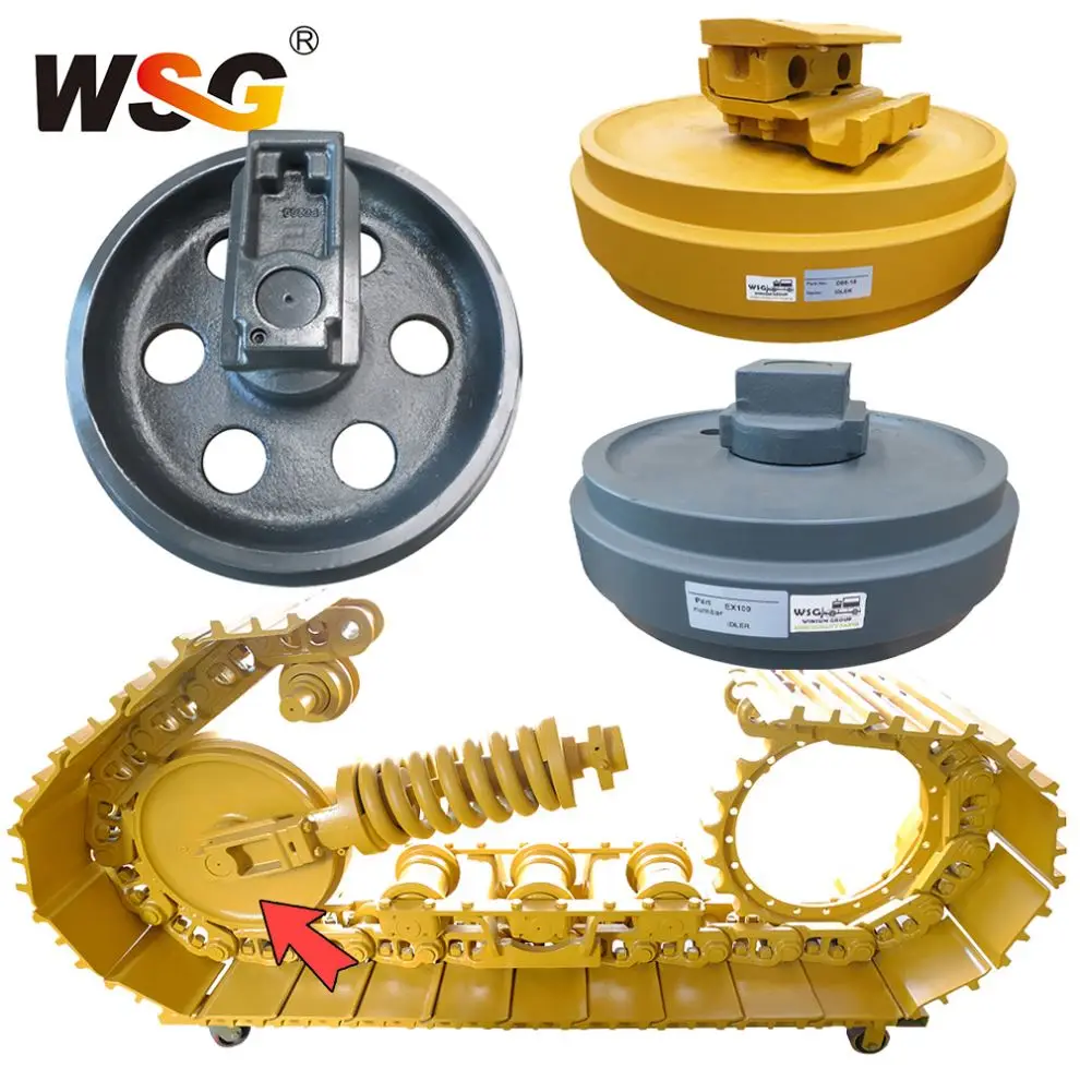 Kubota U008 U5-3 U20-3 U25 U35-3 U45-3 U50-3 K007 Kh50 Kh120 Kx36-3 Kx161-2 Kx161-3 Idler, Kubota U17 Kh-120 Front Idler