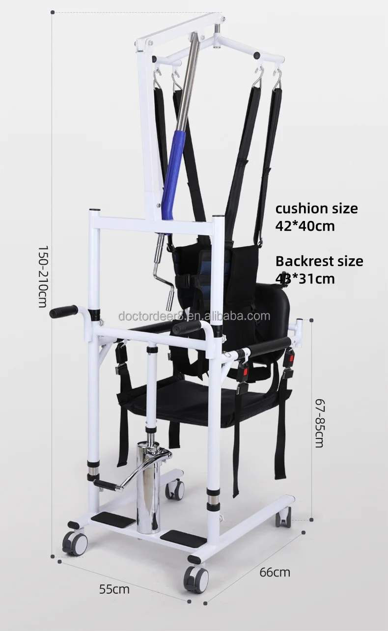 medical transport move nursing elderly transfer lift chair lightest drive transport chair walking sling transfer chair