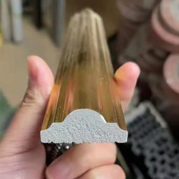 Middle East Style PS Flooring Skirting Board Size Custom 20 40 60mm High Quality polyurethane wall rail chair mould