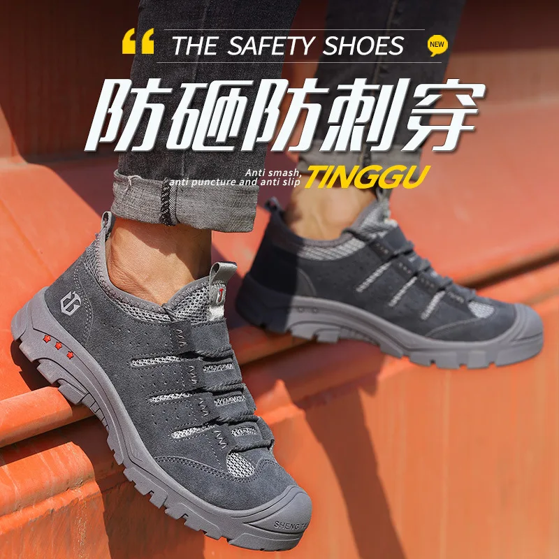 Factory Wholesale Safety Shoes Women New Arrival Walking Style For Men Worker Shoes Unisex High Quality Woodland Safety Shoes