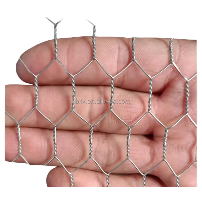 Custom hexagonal wire mesh galvanized wire twisted wire factory wholesale farm enclosure breeding net zoo fence