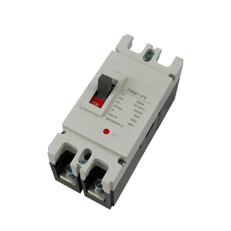 USFULL Solar PV DC Moulded Case Circuit Breaker MCCB 125-630A 2/3/4Pole  1000VDC 1500VDC DC MCCB