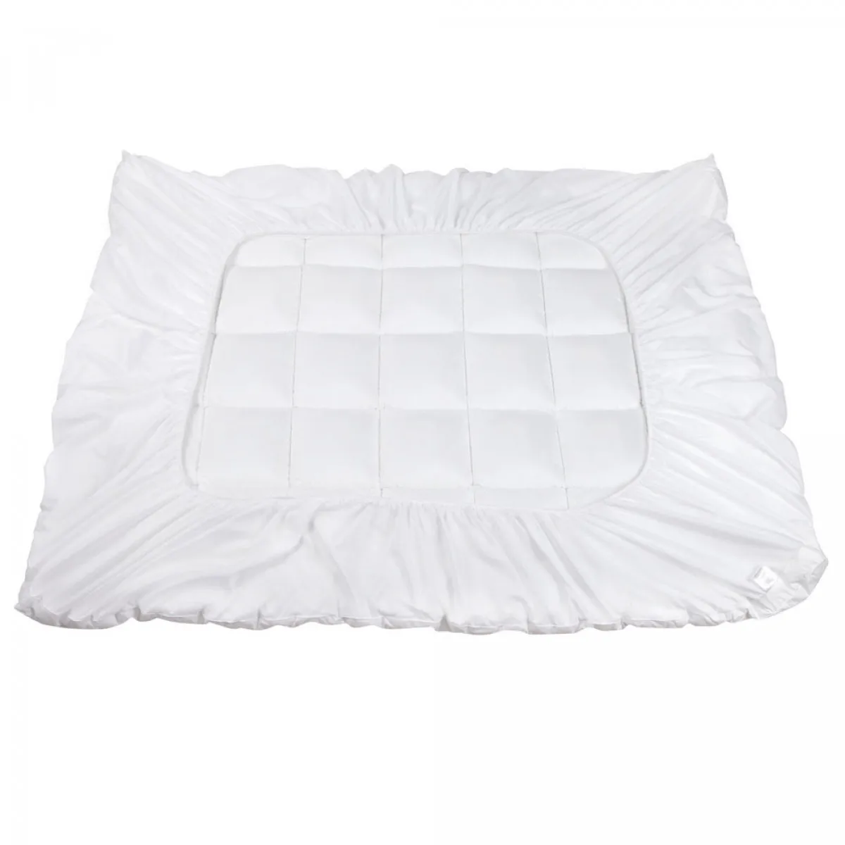 
fitted sheet microfiber Mattress Bed Topper with Fitted Skirt 