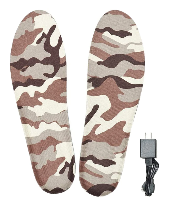 Axcuds Smart Electric Heated Shoes Insoles Foot Warmers Multiple Sizes APP Wireless Remote Control with Rechargeable Battery Po