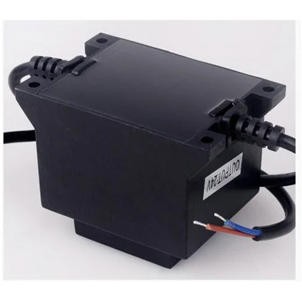 Waterproof 12V AC transformer Mixer Power Supply AC Adapter Connector 5W 10W 15W 20W 30W 40W 50W Input Plug Original port