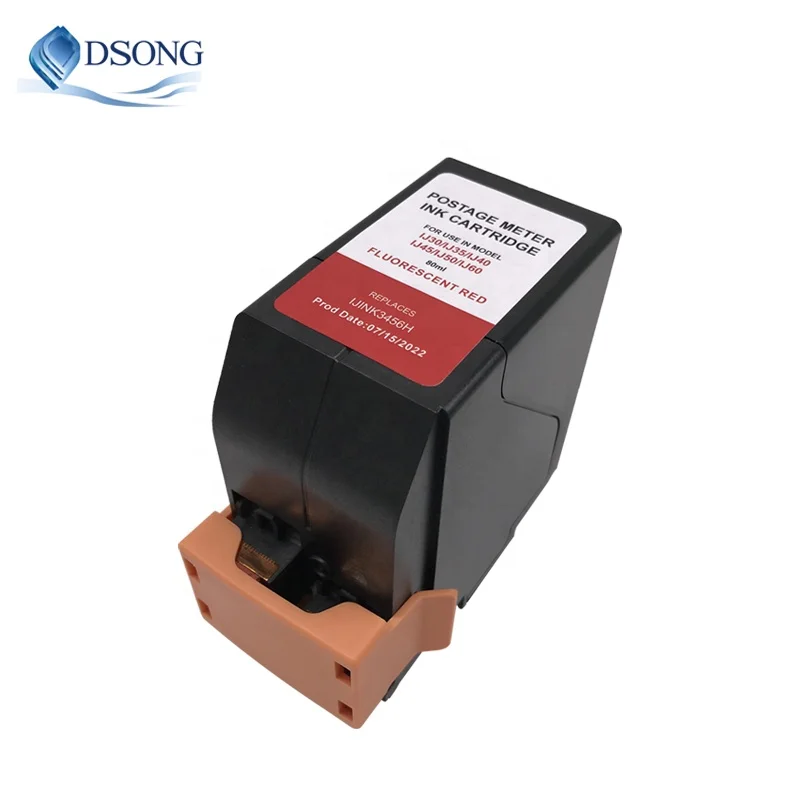 IJ-35/45 New Compatible red ink for Quadient Neopost IJ35 IJ40 IJ45 franking machine-4139455G